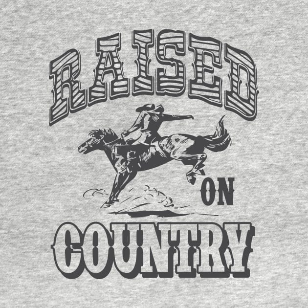 Raised on Country Country Concert T-shirt by stayfrostybro